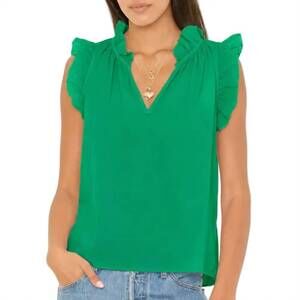 NEW XIRENA bex top in glen green